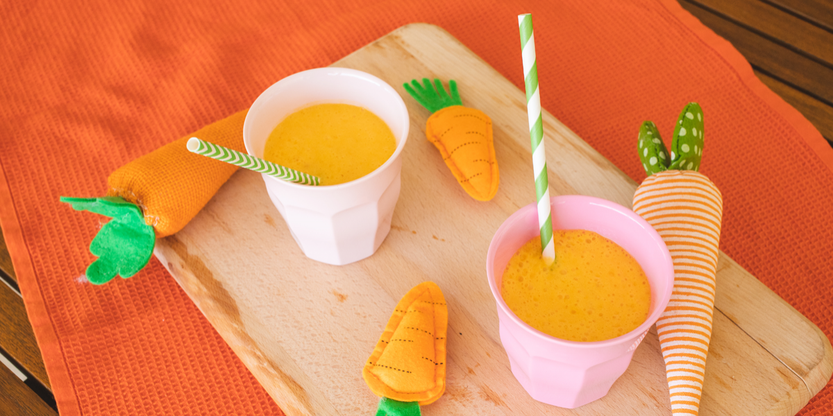 Easter Bunny’s carrot smoothie